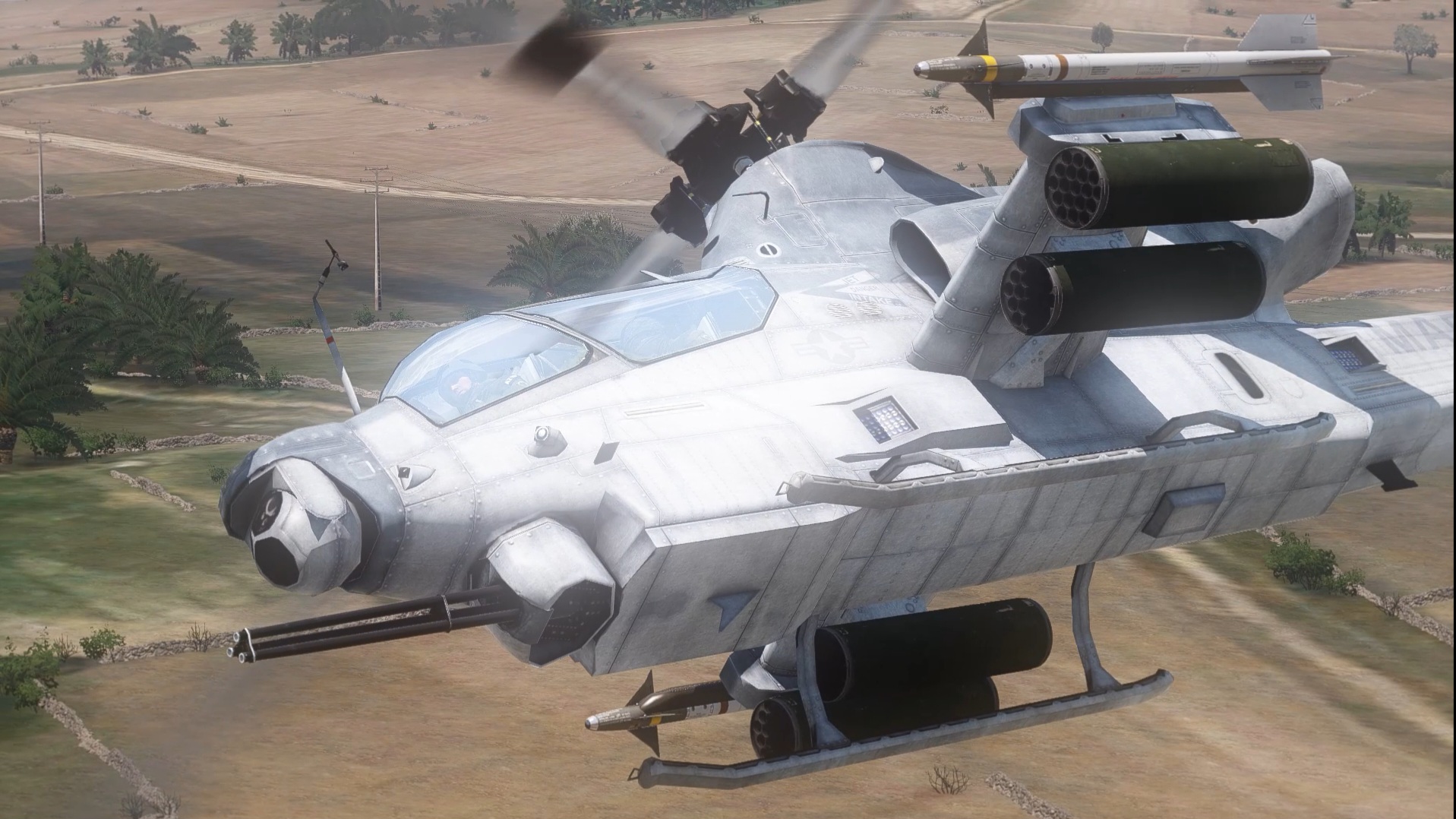 Aviation asset attached to the force